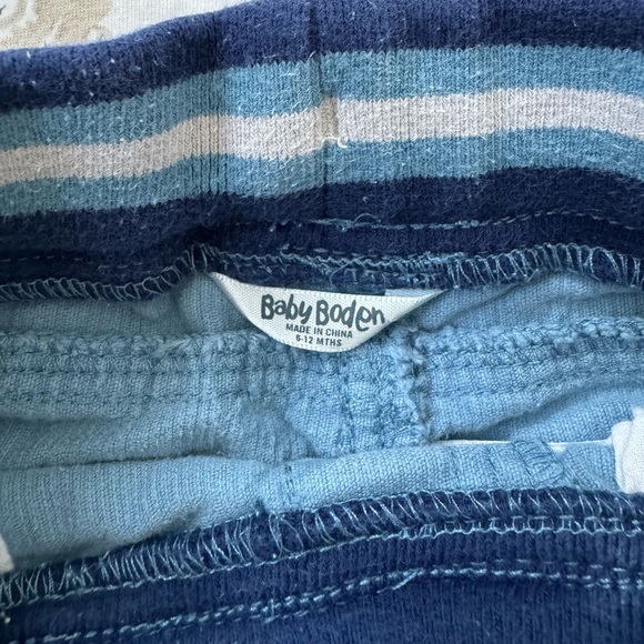 Baby Boden Blue Star Pants - Picture 3 of 3